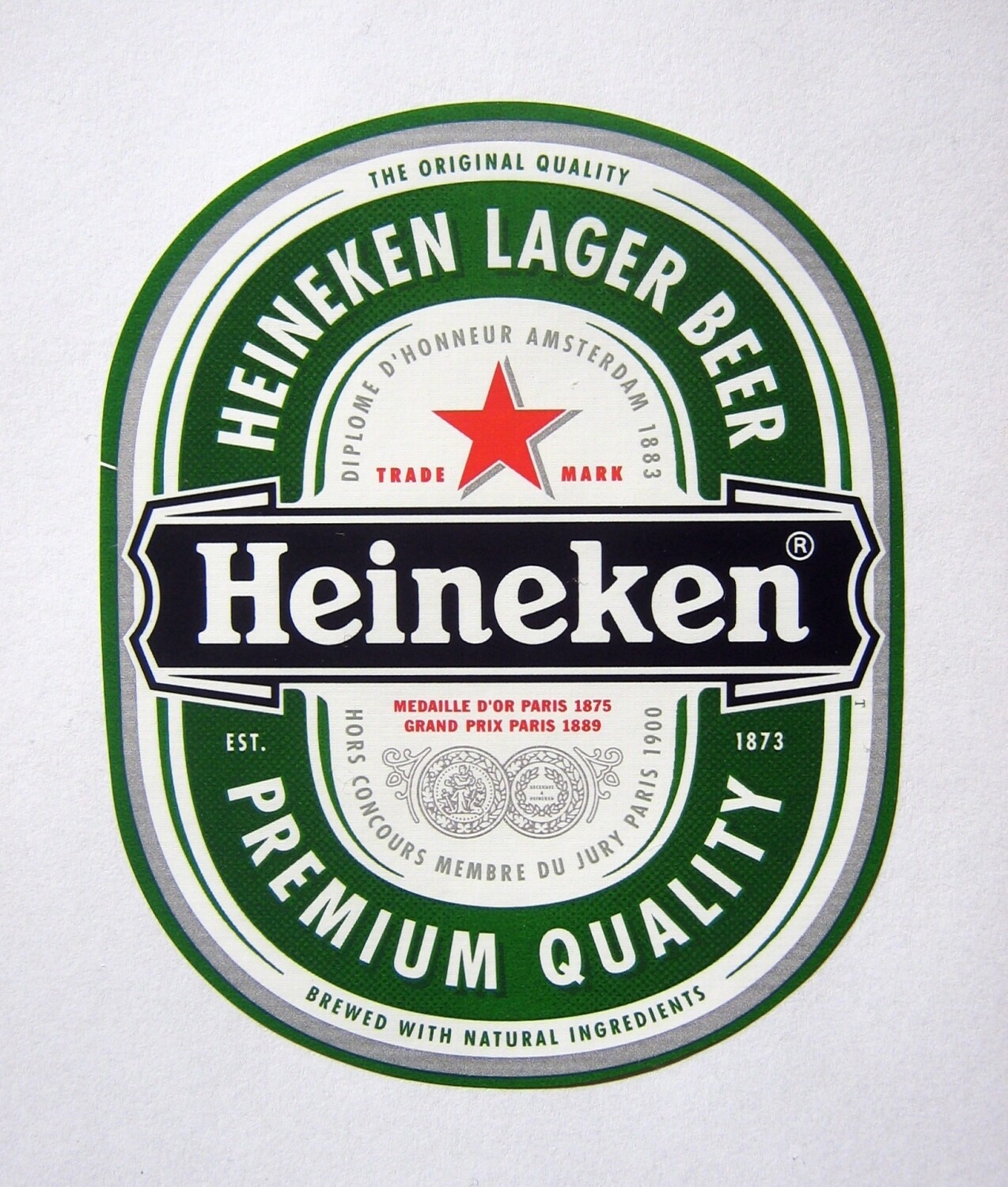 Heineken-etykieta